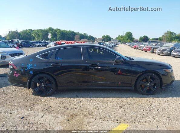 1HGCY2F59PA049322 2023 HONDA ACCORD Black Vista interior trasera