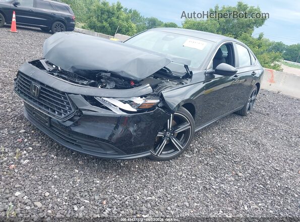 1HGCY2F59RA026013 2024 HONDA ACCORD Черный Передняя левая четверть