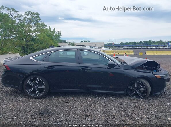 1HGCY2F59RA026013 2024 HONDA ACCORD Черный Вид задней части салона