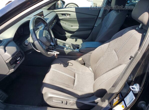 1HGCY2F59SA040578 2025 HONDA ACCORD Black Вид салону спереду