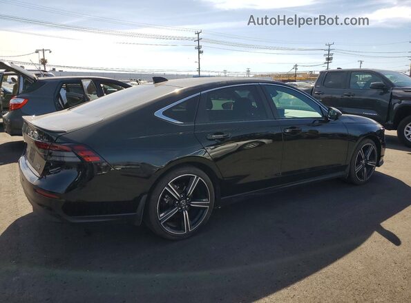 1HGCY2F59SA040578 2025 HONDA ACCORD Black Задня права чверть
