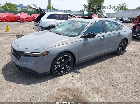 1HGCY2F59SA070535 2025 HONDA ACCORD Gray Передня ліва чверть