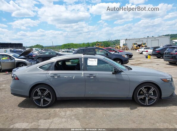 1HGCY2F59SA070535 2025 HONDA ACCORD Gray Вид задньої частини салону