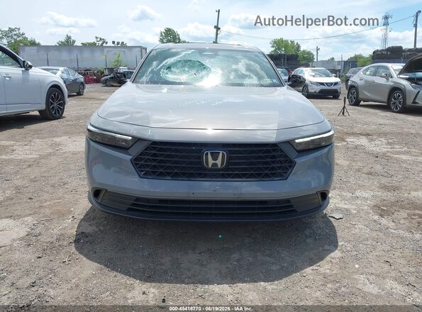 1HGCY2F59SA070535 2025 HONDA ACCORD Gray Вид щитка приладів