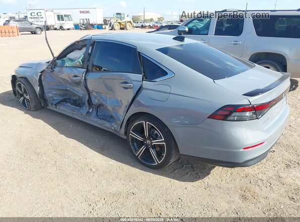 1HGCY2F59SA094480 2025 HONDA ACCORD Gray Trasero izquierdo
