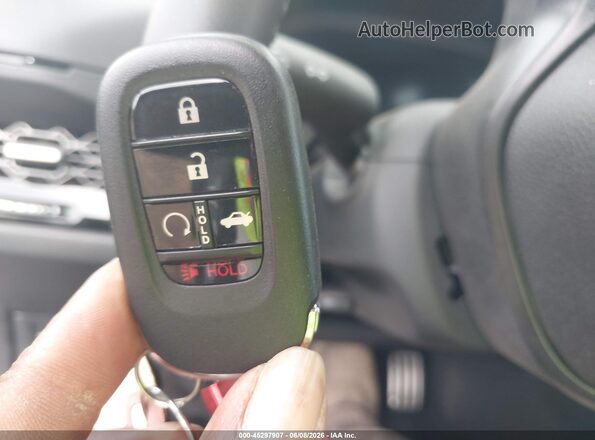 1HGCY2F59TA015682 2026 HONDA ACCORD Gray Առջևի վահանակի տեսք