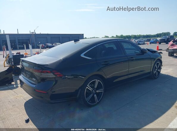 1HGCY2F5XPA012649 2023 HONDA ACCORD Black Rear right