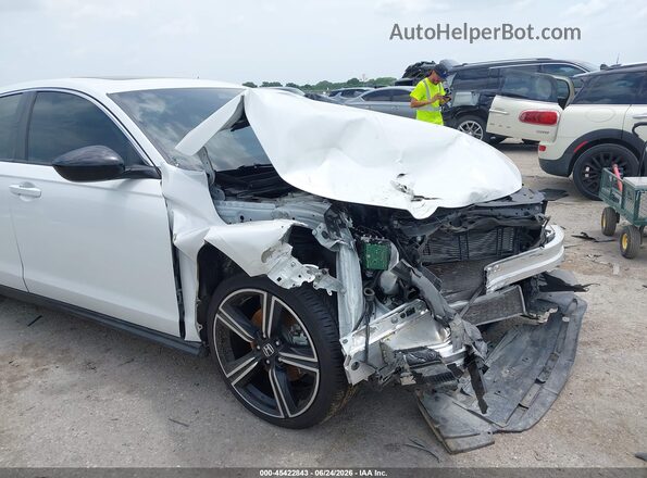 1HGCY2F5XRA008121 2024 HONDA ACCORD White Դիմացի տեսք