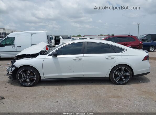 1HGCY2F5XRA008121 2024 HONDA ACCORD White Սալոնի 360 աստիճան տեսք