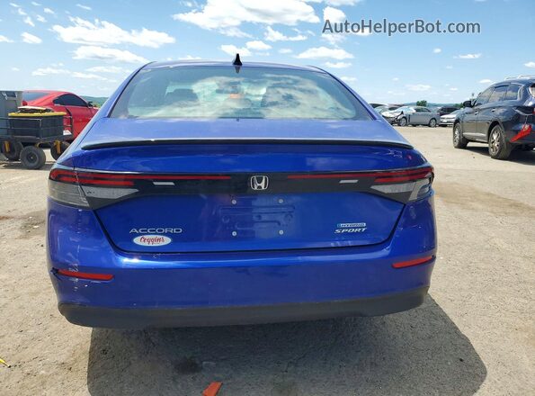 1HGCY2F5XRA065547 2024 HONDA ACCORD Blue Вид ззаду