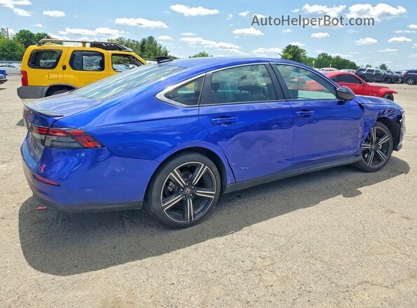 1HGCY2F5XRA065547 2024 HONDA ACCORD Blue Задня права чверть