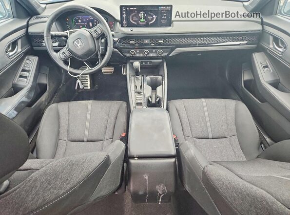 1HGCY2F5XRA065547 2024 HONDA ACCORD Blue Вид панелі приладів