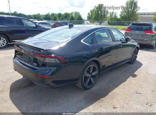 1HGCY2F5XRA089699 2024 HONDA ACCORD Черный Задняя правая четверть