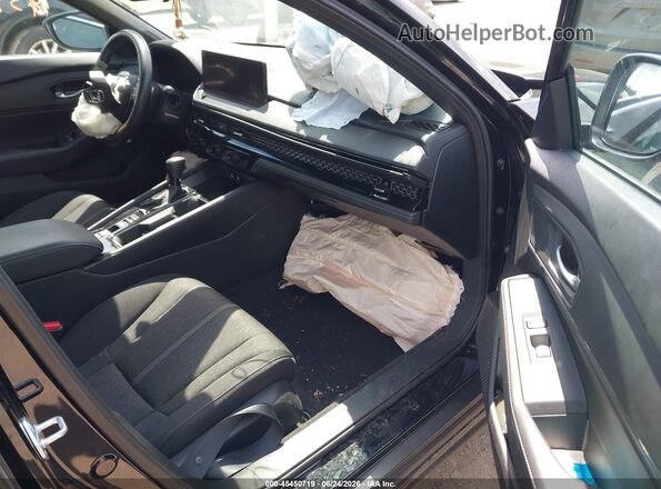 1HGCY2F5XRA089699 2024 HONDA ACCORD Черный Вид салона спереди