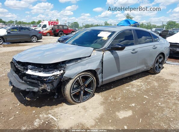 1HGCY2F5XSA029329 2025 HONDA ACCORD Серый Передняя левая четверть