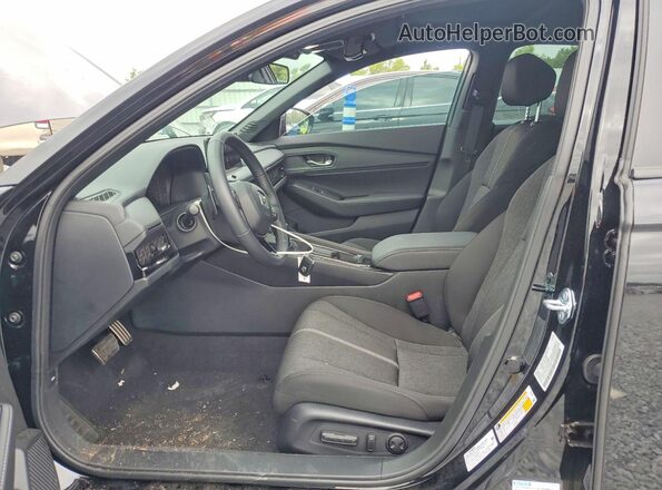 1HGCY2F5XSA097162 2025 HONDA ACCORD Black Սալոնի դիմացի տեսք