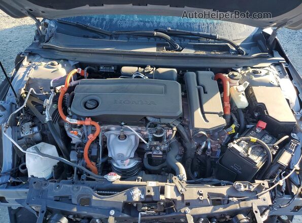 1HGCY2F60PA018954 2023 HONDA ACCORD Gray Rear interior view