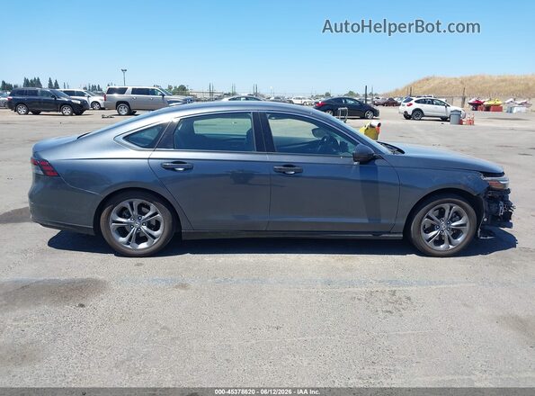1HGCY2F60RA001140 2024 HONDA ACCORD Синий Панорамный вид салона 360°