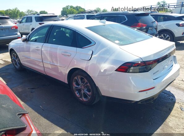 1HGCY2F60RA007407 2024 HONDA ACCORD HYBRID White Tył lewy
