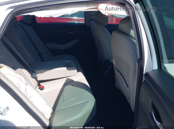 1HGCY2F60RA007407 2024 HONDA ACCORD HYBRID White Widok naklejki z numerem VIN