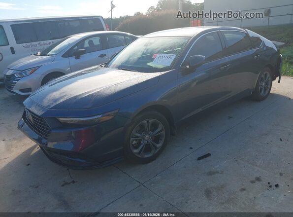 1HGCY2F60SA007154 2025 HONDA ACCORD Blue Przód lewy
