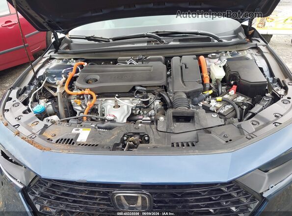 1HGCY2F60SA007154 2025 HONDA ACCORD Blue Widok z tyłu