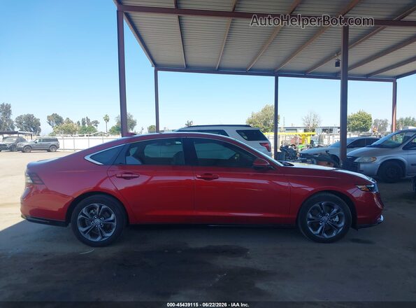 1HGCY2F60SA035469 2025 HONDA ACCORD Красный Вид задней части салона