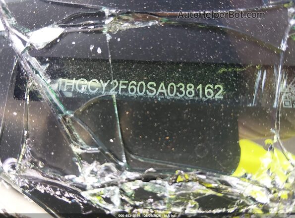 1HGCY2F60SA038162 2025 HONDA ACCORD Gray Widok komory silnika