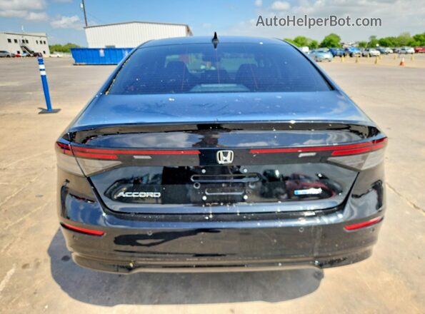 1HGCY2F60TA007348 2026 HONDA ACCORD Black Widok z tyłu