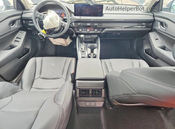 1HGCY2F61SA047808 2025 HONDA ACCORD Charcoal Dashboard view