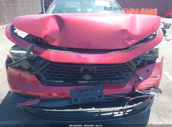1HGCY2F61TA007083 2026 HONDA ACCORD Red Widok z przodu