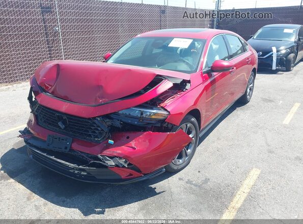 1HGCY2F61TA007083 2026 HONDA ACCORD Red Przód lewy