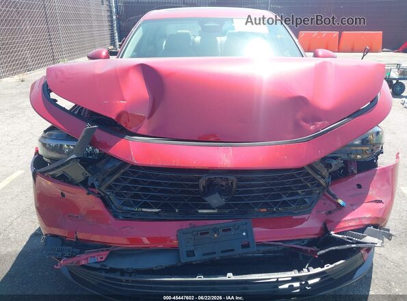 1HGCY2F61TA007083 2026 HONDA ACCORD Red Widok zestawu wskaźników