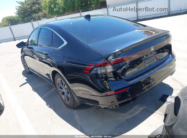 1HGCY2F62SA021055 2025 HONDA ACCORD Black Задня ліва чверть