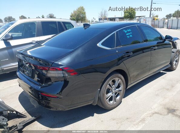 1HGCY2F62SA021055 2025 HONDA ACCORD Black Задня права чверть