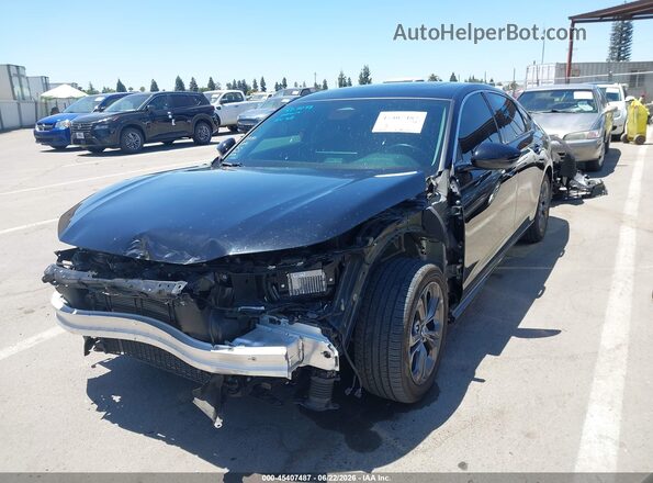 1HGCY2F62SA021055 2025 HONDA ACCORD Black Передня ліва чверть