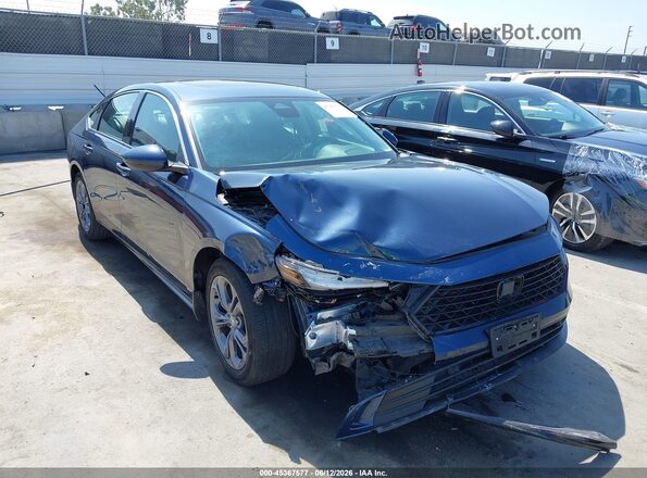 1HGCY2F63SA003356 2025 HONDA ACCORD Blue Вид спереду