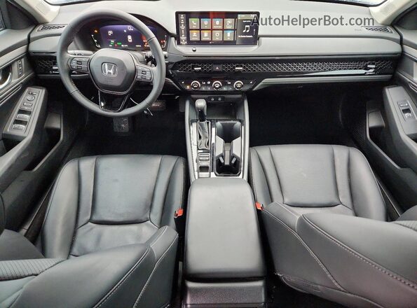 1HGCY2F64RA009337 2024 HONDA ACCORD Синий Вид панели приборов