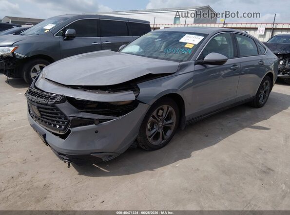 1HGCY2F65PA067535 2023 HONDA ACCORD Серый Передняя левая четверть