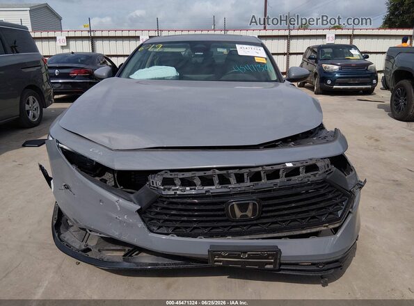 1HGCY2F65PA067535 2023 HONDA ACCORD Серый Вид задней части салона