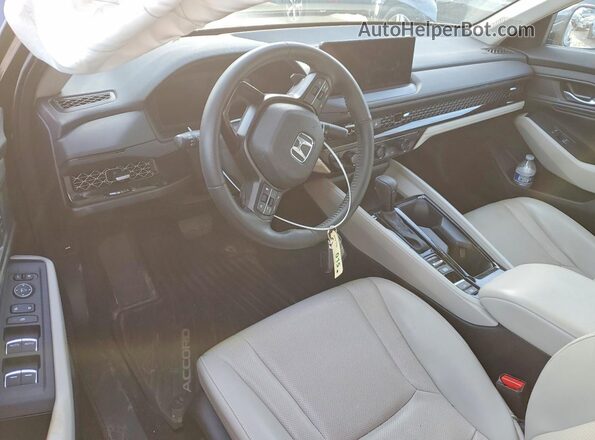 1HGCY2F65RA011565 2024 HONDA ACCORD Gray Առջևի վահանակի տեսք