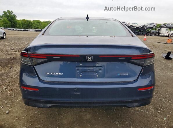 1HGCY2F65SA000250 2025 HONDA ACCORD Blue Widok z tyłu