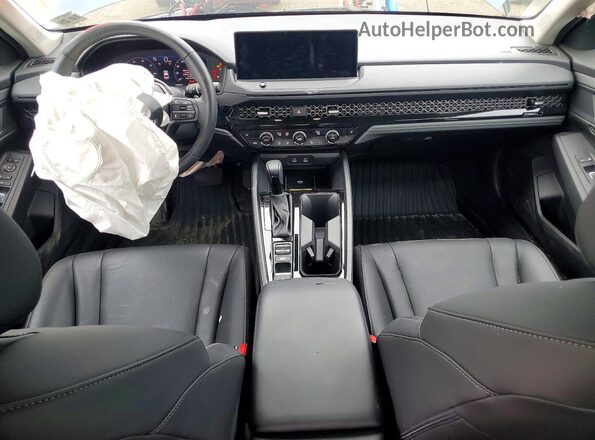 1HGCY2F65SA000250 2025 HONDA ACCORD Blue Widok deski rozdzielczej