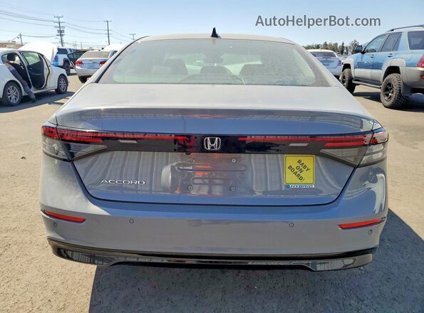 1HGCY2F66RA017004 2024 HONDA ACCORD Gray Вид ззаду