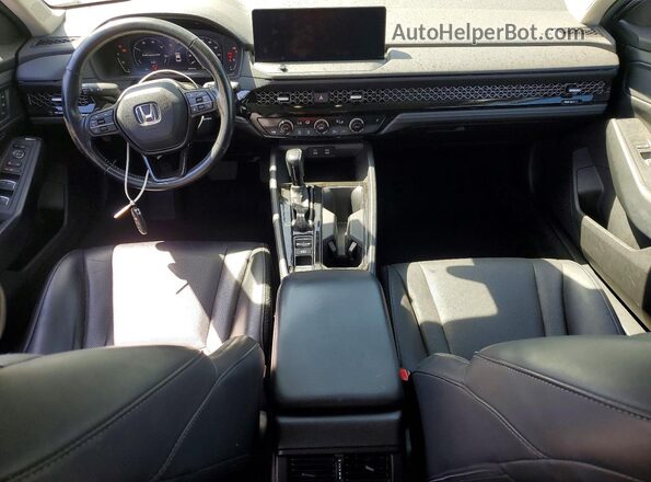 1HGCY2F66RA017004 2024 HONDA ACCORD Gray Вид панелі приладів