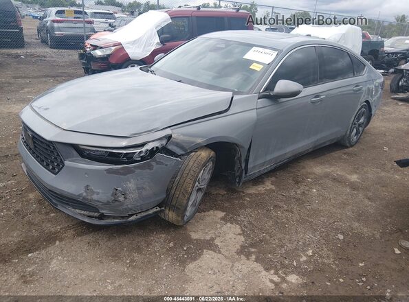 1HGCY2F67PA014755 2023 HONDA ACCORD Gray Front left