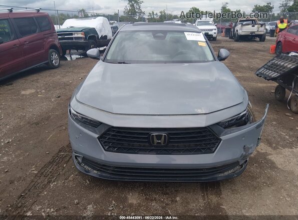 1HGCY2F67PA014755 2023 HONDA ACCORD Gray Instrument cluster view