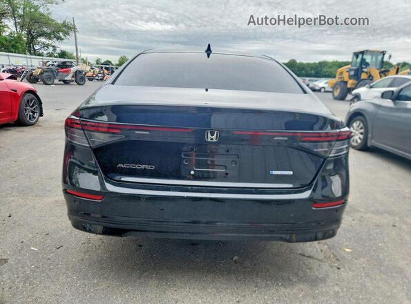 1HGCY2F67RA042607 2024 HONDA ACCORD Black Հետևի տեսք