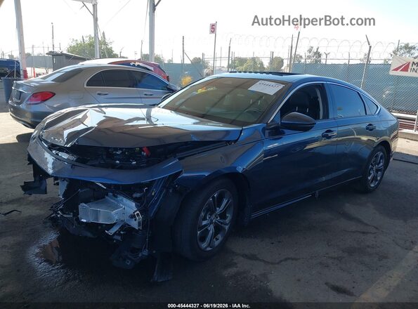 1HGCY2F67SA062748 2025 HONDA ACCORD Dark Blue Vista tres cuartos delantera izquierda