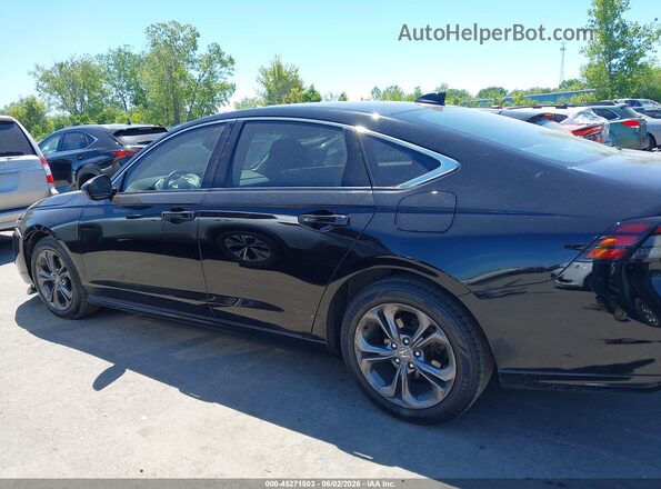 1HGCY2F68RA018400 2024 HONDA ACCORD Black Սալոնի 360 աստիճան տեսք